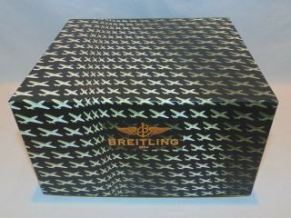 Vintage Breitling Chrono Matic 49,  Watch Box W/ Certificate,  Rule