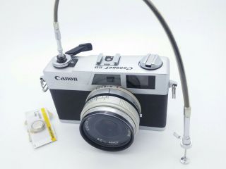 Vintage Canon Canonet 28 " Cute " Film Camera In Good Order