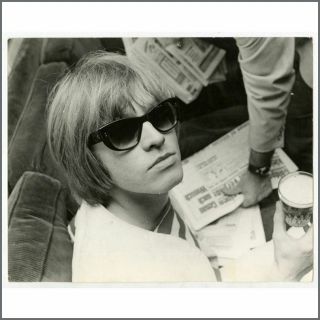 Rolling Stones Brian Jones 1965 Vintage Photograph (germany)