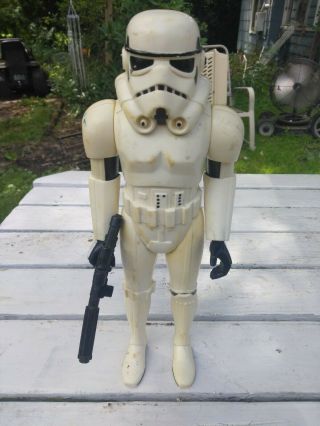 Vintage Star Wars Empire Soldier Stormtrooper 12 Inch Kenner 1978 W Gun Pics