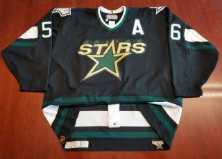 Sergei Zubov Vintage Dallas Stars Ccm Pro Authentic Jersey