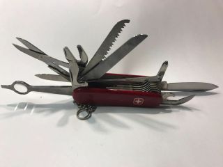 Wenger Champ Swiss Army Knife - -,  8 Layers Vintage,  Sheath