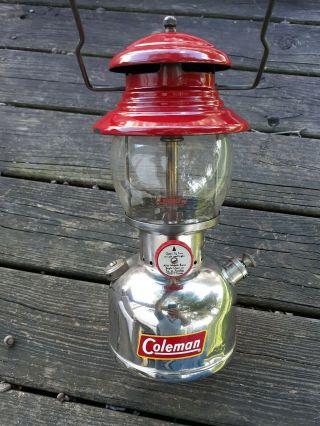 Vintage Coleman Lantern Model 200 No.  T - 66 Made In Canada 1957 - 6