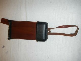 Vintage Hoyt Leather Archery Hip Quiver Nos Leather Quiver