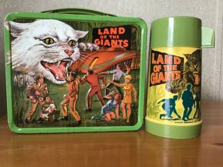 Vintage 1968 Land Of The Giants Lunchbox And Thermos