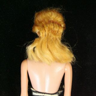 Vintage 1960s 5 Blonde Ponytail Barbie Doll - Marked JAPAN on Foot 3