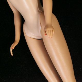 Vintage 1960s 5 Blonde Ponytail Barbie Doll - Marked JAPAN on Foot 7