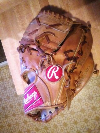 Vintage Rawlings Baseball Glove PRO 5 xsc Heart Of The Hide RHT 3