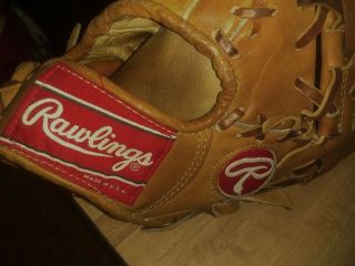 Vintage Rawlings Baseball Glove PRO 5 xsc Heart Of The Hide RHT 5