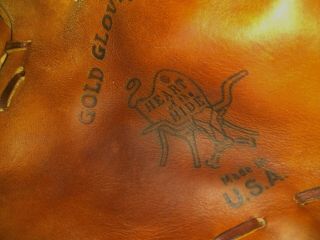 Vintage Rawlings Baseball Glove PRO 5 xsc Heart Of The Hide RHT 6