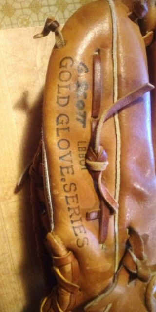 Vintage Rawlings Baseball Glove PRO 5 xsc Heart Of The Hide RHT 7