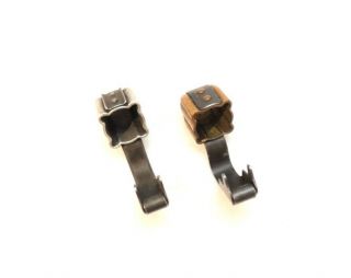 Set of 2 Different WWII Muzzle Caps For the Swiss K31 Carbine 4