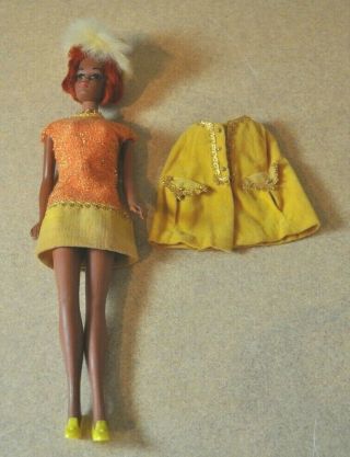 Vintage 1966 African American Barbie Doll Japan Twist & Turn 3