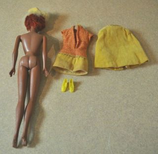 Vintage 1966 African American Barbie Doll Japan Twist & Turn 6