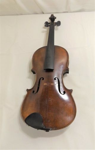 Vintage 4/4 Violin Joannes Jais Fecit Bulfani In Tyroli 1778 To Restore,  Unusual