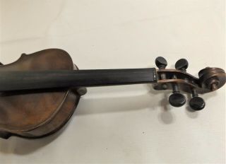 Vintage 4/4 Violin Joannes Jais Fecit Bulfani in Tyroli 1778 To Restore,  Unusual 3