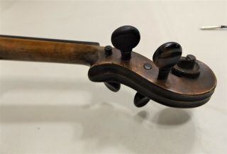 Vintage 4/4 Violin Joannes Jais Fecit Bulfani in Tyroli 1778 To Restore,  Unusual 6