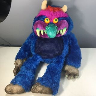 Vintage 1985 My Pet Monster Plush Amway Toys American Greetings