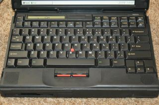 Vintage IBM ThinkPad 760CD Laptop Pentium 16MB 1.  2GB 2