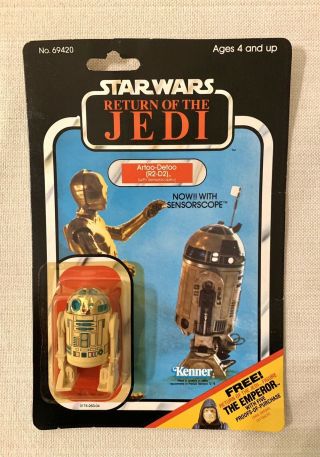 1983 Star Wars Rotj Vintage Kenner R2 - D2