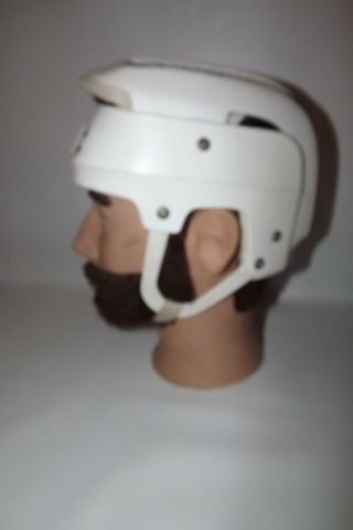 Vintage White Jofa,  Cooper SK100 Style Hockey Hurling Helmet,  Senior Adult size 2