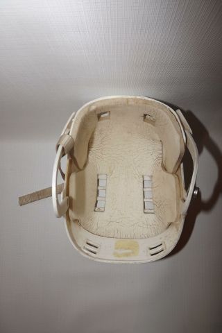 Vintage White Jofa,  Cooper SK100 Style Hockey Hurling Helmet,  Senior Adult size 5