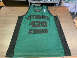 Vintage Kottonmouth Kings Men’s Green/black Basketball Style Jersey - 2xl - 420