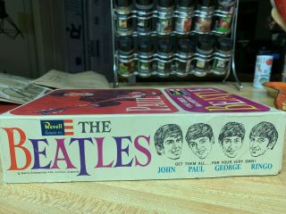 The Beatles PAUL McCARTNEY Revell Model Kit 1964 Vintage Figure Rare EXLNT 12