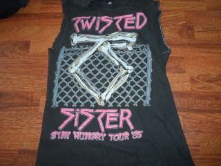 Twisted Sister Vintage Stay Hungry 1985 Tour Shirt