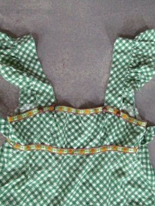 Rare 1968 Vintage Gunne sax dress 2 piece Victorian Pioneer Prairie Apron dress 4