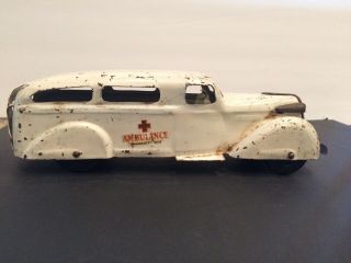 Vintage 1930’s Wyandotte Pressed Steel Ambulance