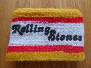 The Rolling Stones Vintage Sweatband/wristband
