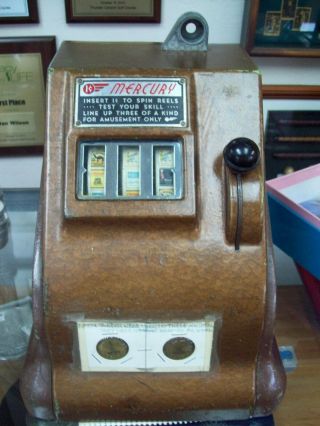 Vintage Cigarette Trade Stimulator (mercury)