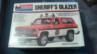 Vintage Monogram Sheriff’s Blazer 1/24 Plastic Model Kit 2249 1980 Nib