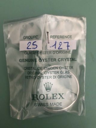 Rolex 1680 Factory Orig Vintage Crystal 25 - 126 Nos Submariner 1680 Crystal