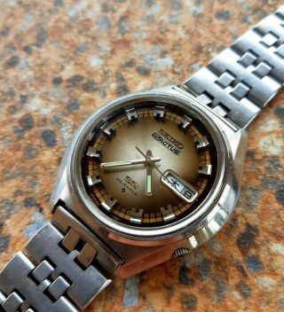 Vintage Seiko Actus Ss 25 Jewels Automatic 6106 7580 September 1972 Kanji Jdm