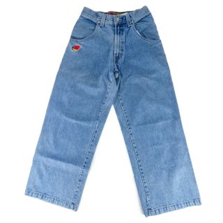 Vintage Jnco Jeans Size 28 X 30 Light Blue Denim Skater Wear Easy Wide Baggy