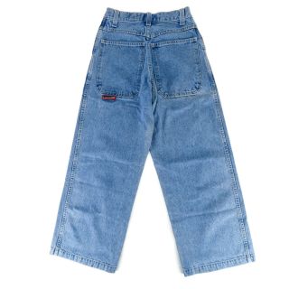 Vintage JNCO Jeans Size 28 x 30 Light Blue Denim Skater Wear Easy Wide Baggy 2