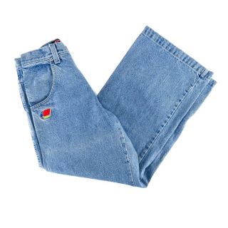 Vintage JNCO Jeans Size 28 x 30 Light Blue Denim Skater Wear Easy Wide Baggy 3