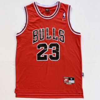 Michael Jordan Chicago Bulls Authentic Jersey Team Nike Vintage Mens Size Medium