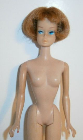 Vintage titian American Girl Barbie nude with TLC feet 2