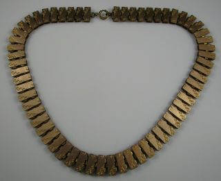 Book Chain Necklace Victorian Gold Filled Vintage 17 " Long 40.  8 Grams