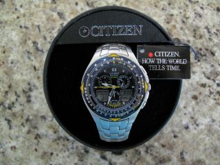 Citizen Eco - Drive Skyhawk - Blue Angels Model Watch