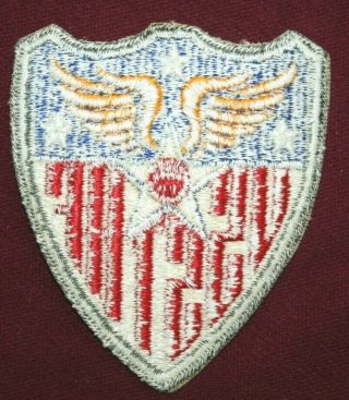 WWII WW2 VINTAGE U.  S.  ARMY AIR FORCE U.  S.  STRATEGIC AIR FORCES IN EUROPE PATCH 2