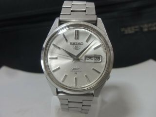 Vintage 1967 Seiko Automatic Watch [seiko 5 Dx] 6106 - 8000 25j Cal.  6106a