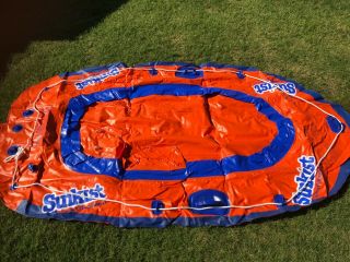 Vintage Coca Cola Sunkist Promotional Sevylor 3 Man Raft From 1990 