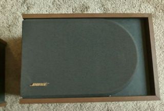 Vintage BOSE 4.  2 SERIES II Direct Reflecting Speakers & Stand ' s 4