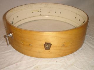Vintage 1966 Ludwig Model 906p " Jazz Combo " 4 X 14 " Snare Drum Shell Only