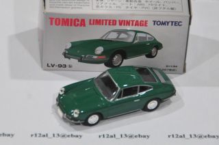 Tomica Limited Vintage Lv - 93b 1/64 Porsche 912 - 1965 (green)