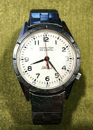Vintage 1963 Hamilton Wrist Watch RR Special Model 50 505 Movement 11 Jewel G025 3